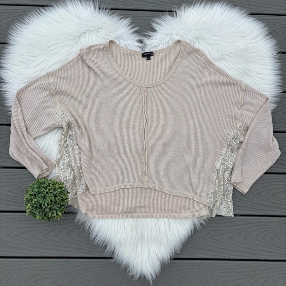 Sequin Detail Sweater - Picture 1 of 4